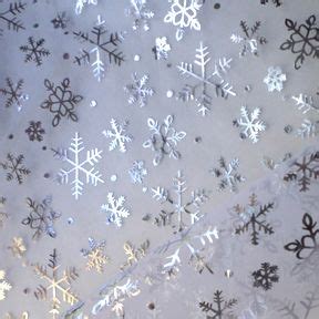 metallic snowflake organza fabric|Metallic Snowflake Organza Fabric White/Silver, by .